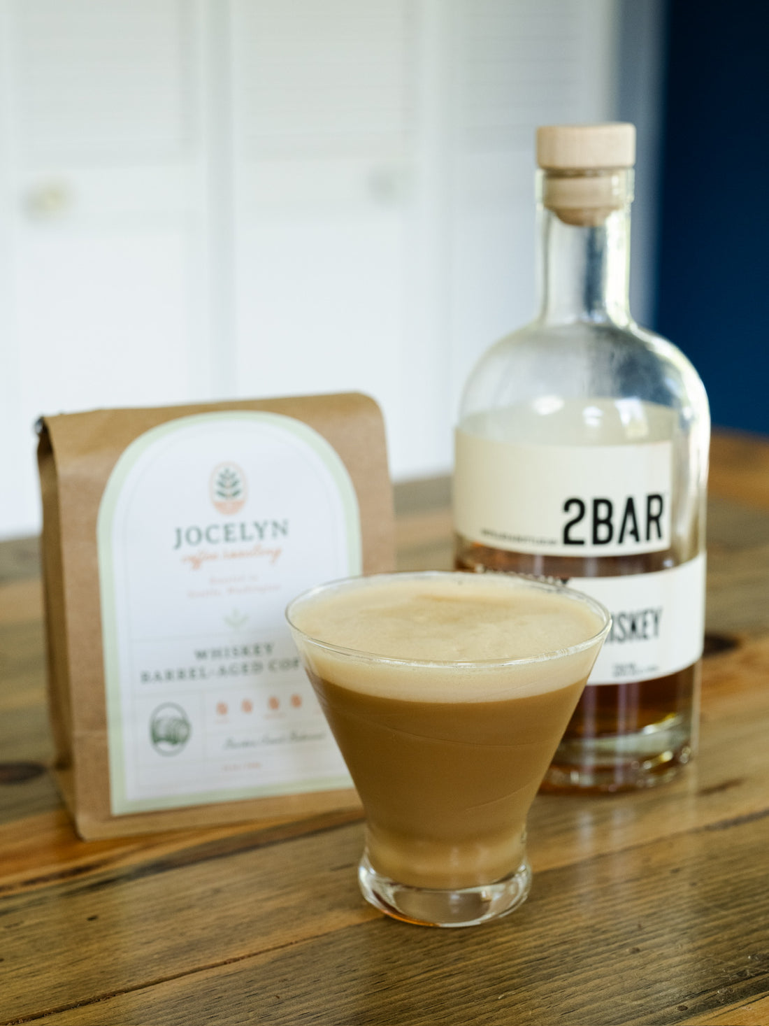 Salted Caramel Bourbon Coffee Cocktail