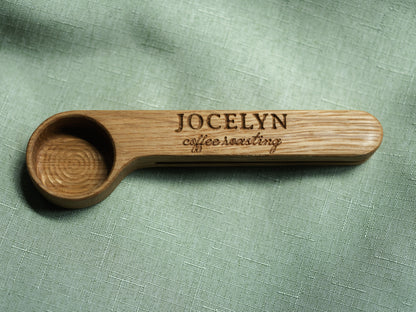 Handmade coffee scoop/clip