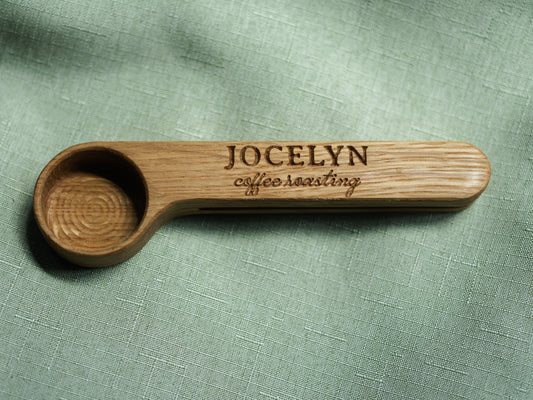 Handmade coffee scoop/clip